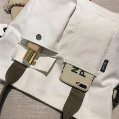 Women's Canvas Shoulder Bag Large Capacity Totes