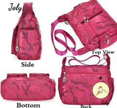Nylon Hobo Shoulder Crossbody Bag Handbags Purse