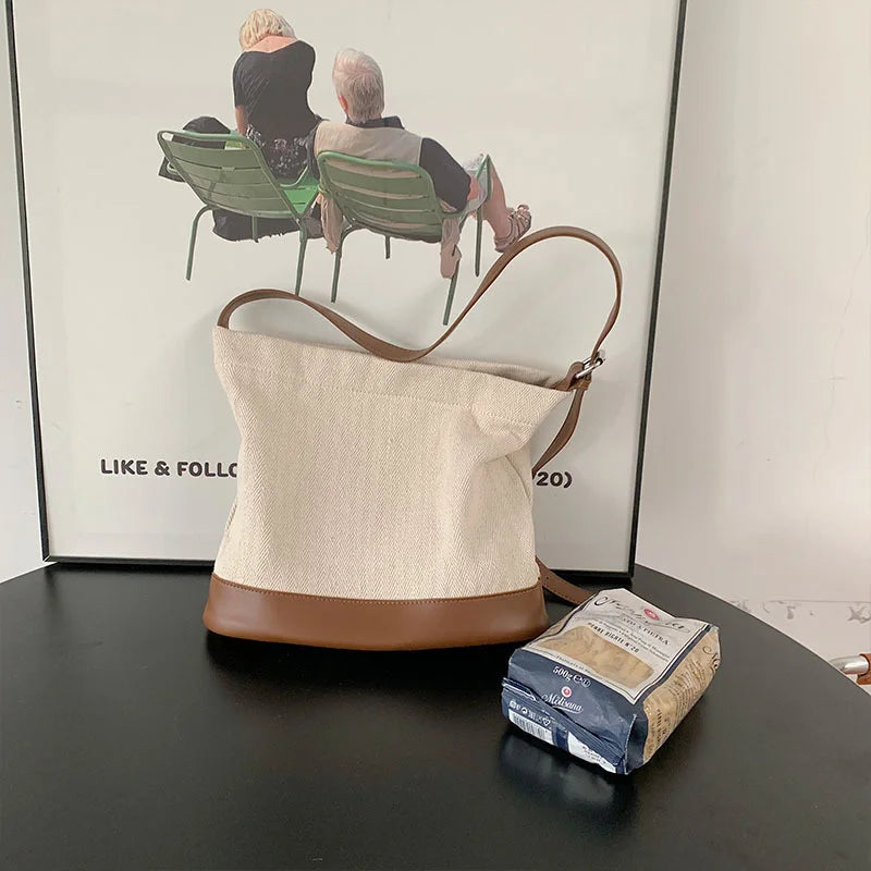 Canvas Women's Shoulder Bag Shopper Messenger Crossbody Handbags