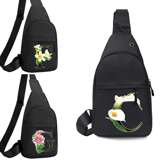 Canvas Chest Pack Men Fanny Pack Outdoor Sports Banana Waist Pack