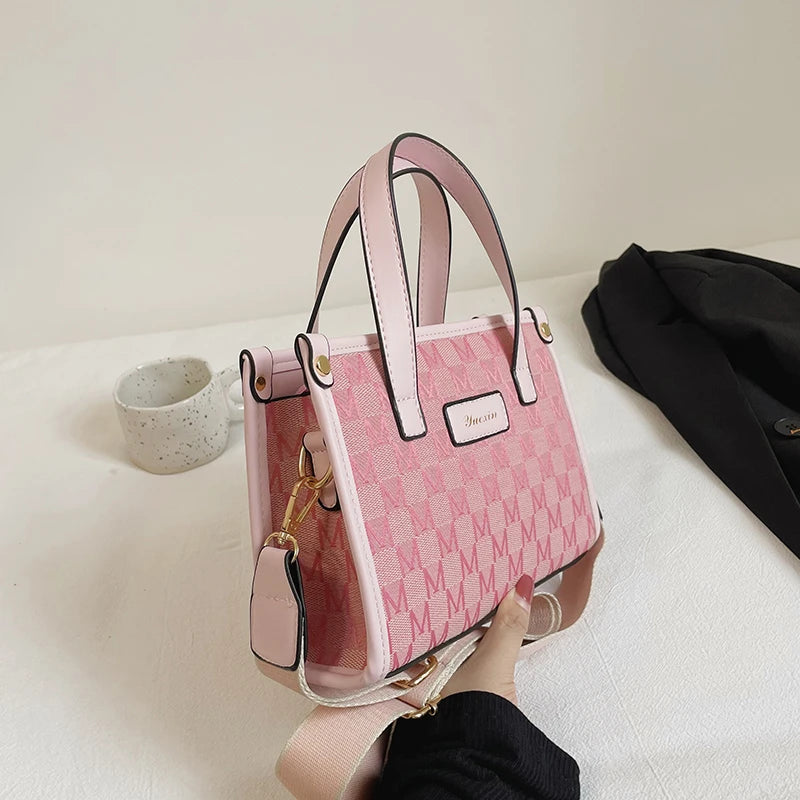 Canvas Classic Style Female Shoulder Bag