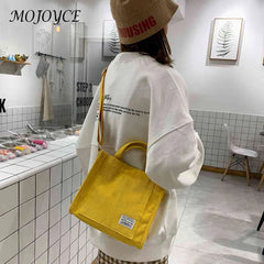 Canvas Crossbody Bags Solid Small Summer Lady Shoulder Handbags