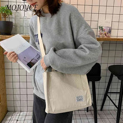 Canvas Crossbody Bags Solid Small Summer Lady Shoulder Handbags