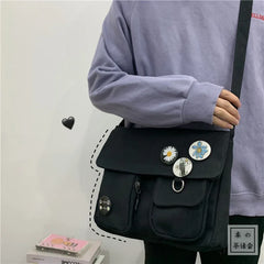 Canvas Crossbody Bags Women Casual Handbags Shoulder Bag Large Capacity