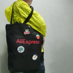 Canvas Diagonal Cross Bag Casual Version Large Capacity Shoulder Bag