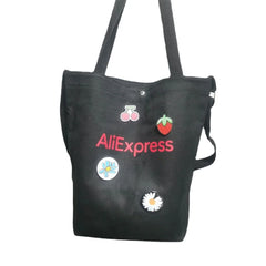 Canvas Diagonal Cross Bag Casual Version Large Capacity Shoulder Bag