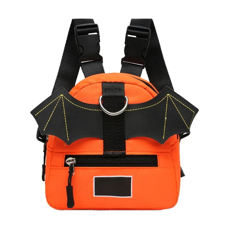 Canvas Dog Hiking Backpack Harness Small Puppy Saddle Bag Pet Supplies