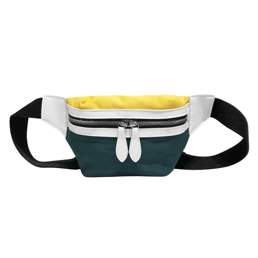 Canvas Banana Fanny Pack Waist Bag for Women
