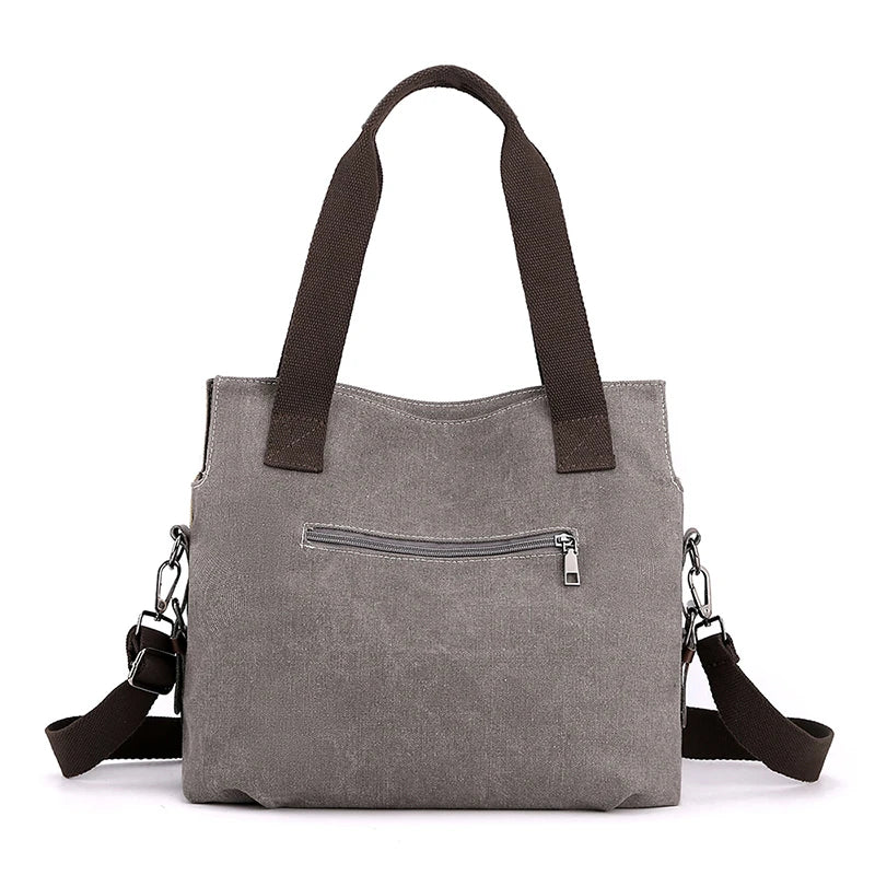 Canvas Patchwork Handbag Single Shoulder Bag Inclined Shoulder Purse Hot