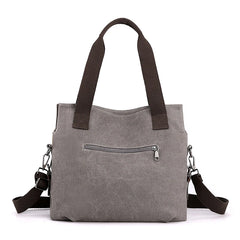 Canvas Patchwork Handbag Single Shoulder Bag Inclined Shoulder Purse Hot