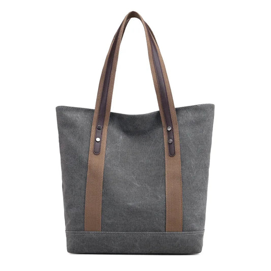 Canvas Shoulder Bag for Women Large Capacity Shopping Bag