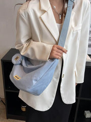 Canvas Hobos Crossbody Bag for Women