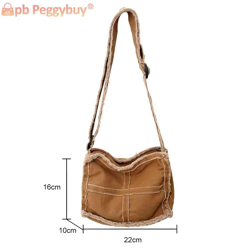 Canvas Ladies Cloth Handbags Soft Shopping Tote Vintage Casual Adjustable