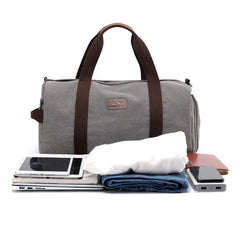 Canvas Men Shoulder Travel Bags Large Capacity Duffle Bags