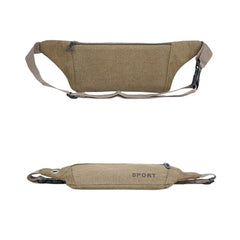 Canvas Men's Waist Packs Outdoor Sports Mountaineering Bag