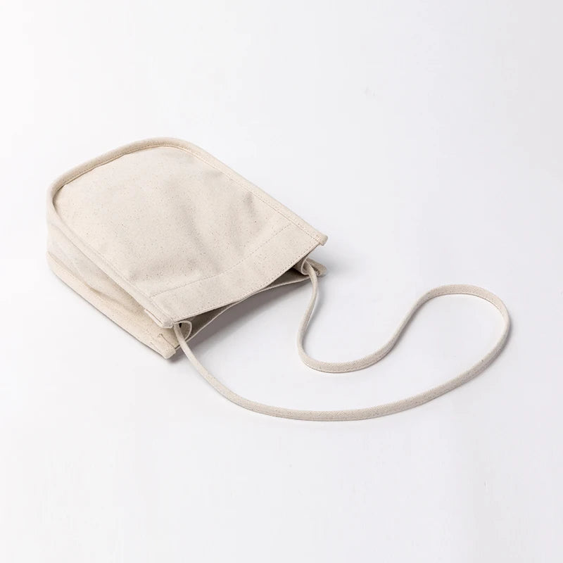 Canvas Messenger Bag Female Student Wild Art Small Fresh Bag