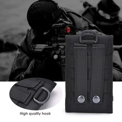 Camouflage Mobile Phone Bag Waterproof Belt Holder