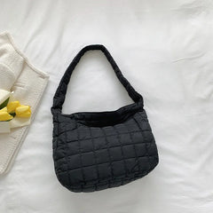 Canvas Nylon Crossbody Bag For Women Portable Casual Shoulder Messenger Bag