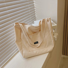Canvas Shopping Bags Large Capacity Grocery Storage Package