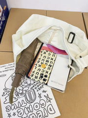 Canvas Shoulder Bag for Women Hobos Small Messenger Crossbody Bag