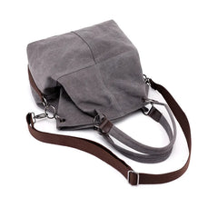Canvas Shoulder Bag for Women Large Capacity Casual Messenger Bag