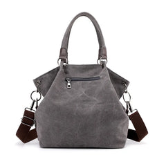 Canvas Shoulder Bag for Women Large Capacity Casual Messenger Bag