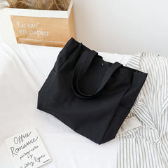Canvas Shoulder Bags Casual Eco-friendly Large Capacity Tote Bag