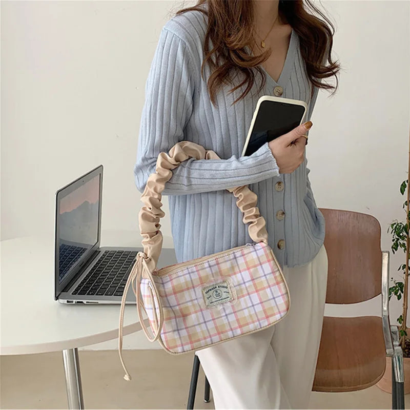 Canvas Shoulder Bags for Women Girl Shopper Handbag