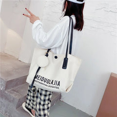 Khaki Bucket Shopping Bag Women's Handbag