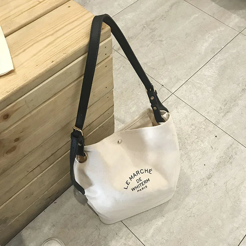 Canvas Shoulder Women's Bags Casual Crossbody Satchel