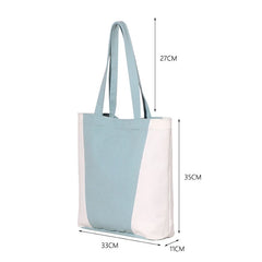 Canvas Tote Bag Shoulder Bag Large Capacity Handbag