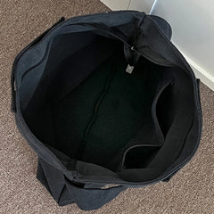 Canvas Underarm Bag Large Capacity Crossbody Bags Soft Casual Purse