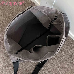 Canvas Underarm Bag Large Capacity Letter Printed Ladies Handbags