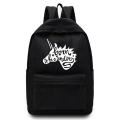 Canvas Unisex Backpack Travel Bag for Students and Women