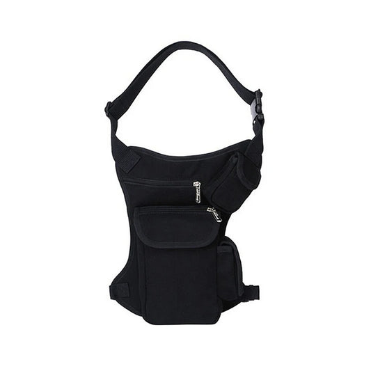 Canvas Waist Thigh Drop Leg Bag Motorcycle Hip Fanny Pack