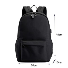 Waterproof Backpack for Teenage Boys Girls with USB Port