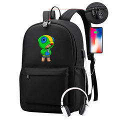Waterproof Backpack for Teenage Boys Girls with USB Port