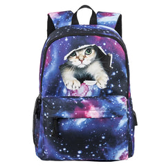 Canvas Women School Backpacks USB Charging Backpack Female School Bags