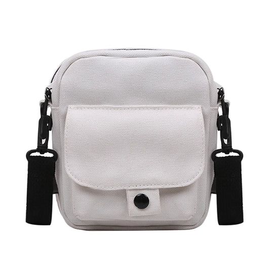 Canvas Women's Crossbody Bag Small Shoulder Handbag Zipper Purse