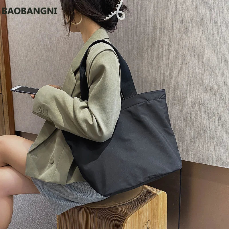 Canvas Women's Shopper Bag Large Tote Waterproof Beach Handbag