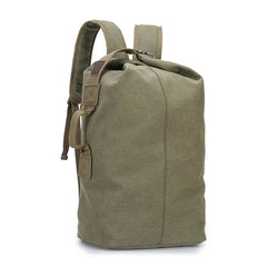 Canvas Backpack Men's Outdoor Sports Travel Bag
