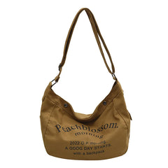Canvas Tote Bag for Students - Large Capacity