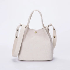 Literary Canvas Shoulder Bag Mini Messenger Bag Women