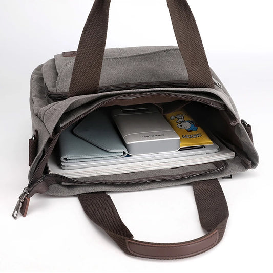 Canvas Women's Tote Bag Large Capacity Shoulder Handbag
