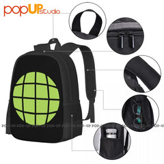 Captain Planet Planeteer Backpack Large Capacity Training Sports Style