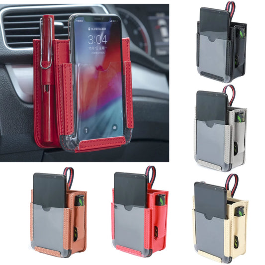 Car Air Outlet Pockets Multi-function Phone Storage Bag