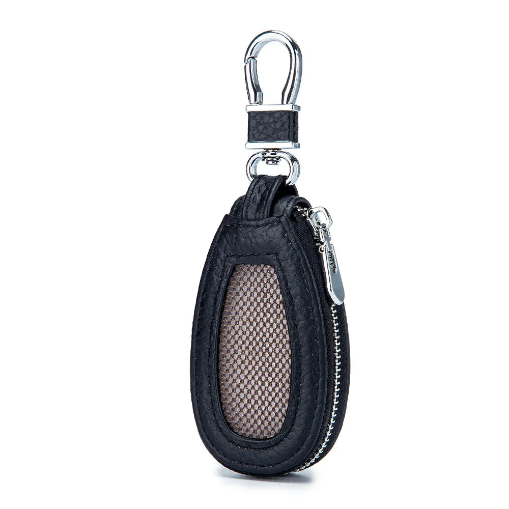 Car Key Bag Leather Sunroof Button Universal Key Wallet