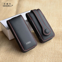Leather Car Key Case Cover for Porsche Models