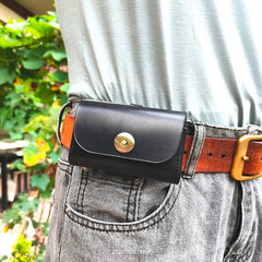 Leather Car Key Case Waist Bag Holder Wallet Organizer Men BHD