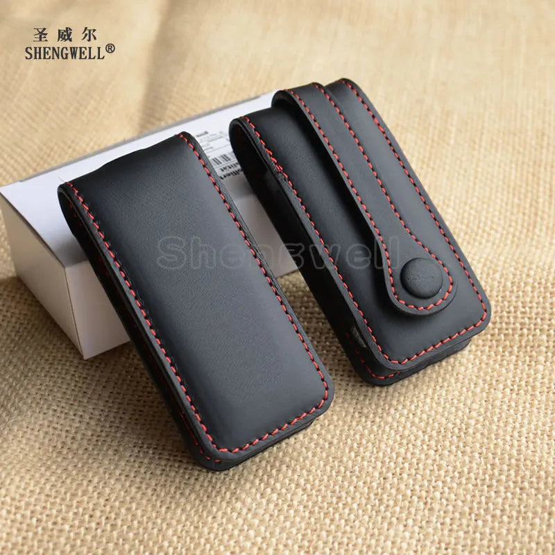 Leather Car Key Case for Porsches Macan 911 Keychain Holder